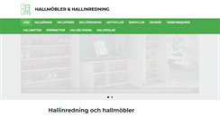 Desktop Screenshot of hallmobler.com